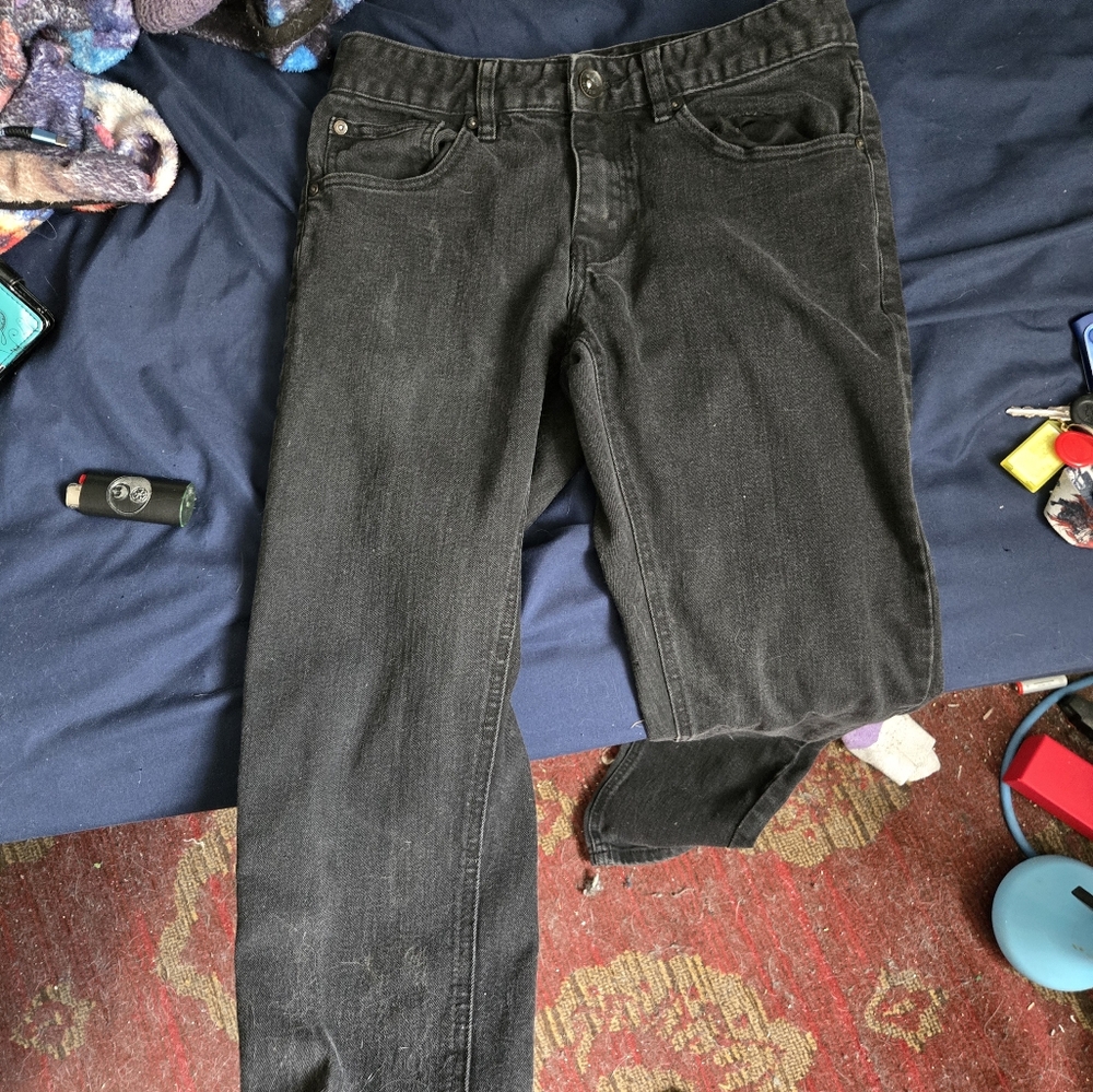 Men's Skinny Black Jeans